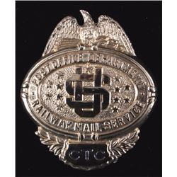 Post Office Department Railway Mail Service Badge