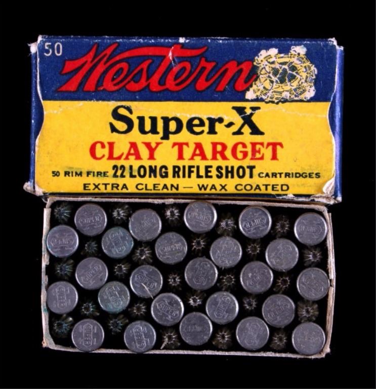 Western Super-X Clay Target .22 Long Rifle Shot