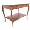Image 4 : Antique Oak Library Table W/ Drawer