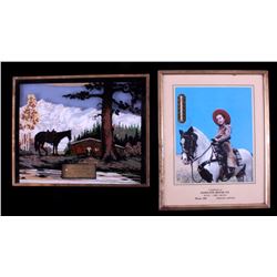 Framed Montana Advertising