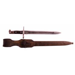 Swiss M1899/11 Bayonet with Scabbard and Frog