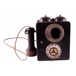 Antique Automatic Electric Wall Telephone