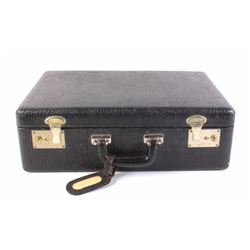 Antique Top Grain Cowhide Suitcase