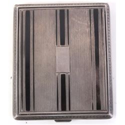 Webster Company Art Deco Sterling Cigarette Case