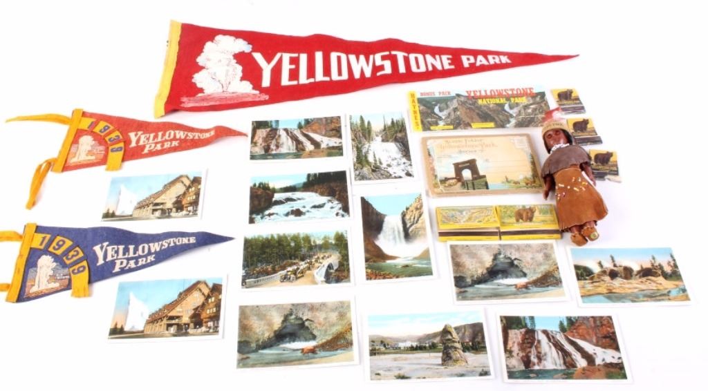 Vintage Yellowstone Memorabilia collection