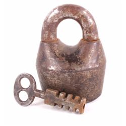 Antique Scandinavian Star Lock