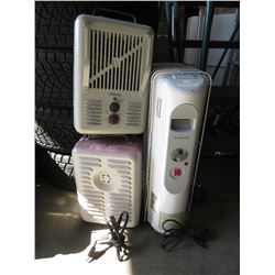 3 Electric heaters - used