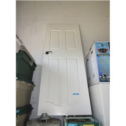 Interior hollow core door