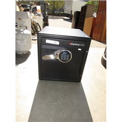 Electronic sentry safe - store return