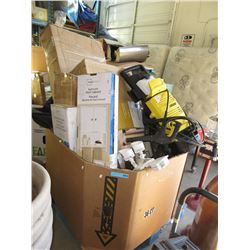 Skid of store return & used goods