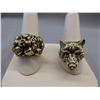 Image 1 : 2 Solid Bronze Cast Men's Rings
