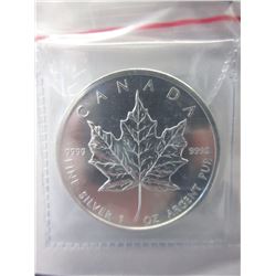 .9999 Fine Silver "Canada Maple Leaf" Coin - 2010