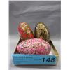 Image 1 : 3 Hand Painted European Eggs