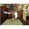 Image 1 : Painted Brass Eagle Statue