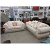 Image 1 : Upholstered sofa & loveseat