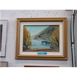 Original oil painting on canvas