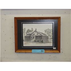 Ted Shumaker pencil signed print