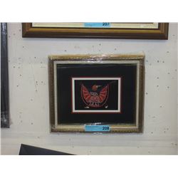 Richard Shorty framed print "Raven Spirit Dancer"