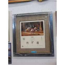 B.L. Marris limited edition print "Babe"