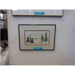Anne Peters original watercolor