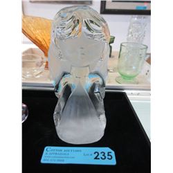 Hand made glass Angel figurine