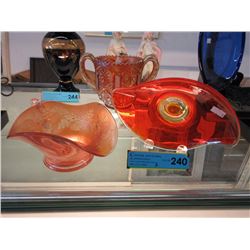 3 Vintage glass collectibles