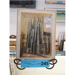 1930's Ivorex wall plaque