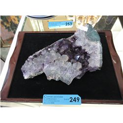 Large Amethyst crystal formation