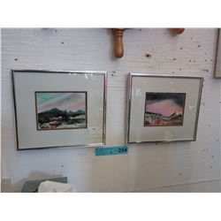 Pair of small prints