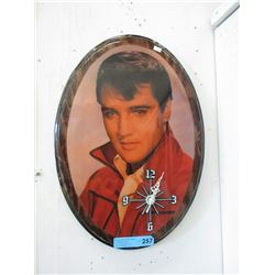 Elvis Presley wall clock - used