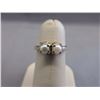 Image 1 : 10KT Yellow Gold Ring set with 2 Genuine Pearls