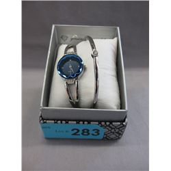 New - Ladies Diamond-set Watch & Bracelet