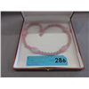 Image 2 : 296.5 CTW Rose Quartz Gemstone Necklace