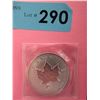 Image 2 : 2015 Canada "Maple Leaf" Coin with Goat Privy