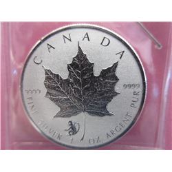 2016 CDA Maple Leaf Coin w/ Year of Monkey Privy