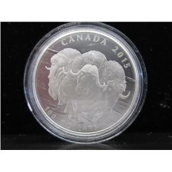 2015 Canada Silver $100 Canada "Musk Ox" Coin