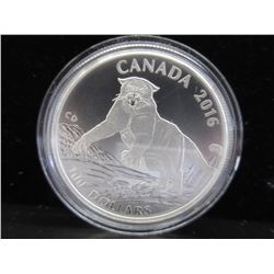 2016 Canada Silver $100 "Cougar" Coin