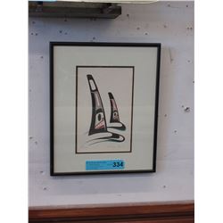 Danny Dennis print of Orca's