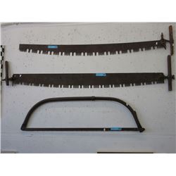 Vintage 2 Man Crosscut Logging Saw