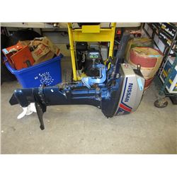 Nissan 15 outboard motor - used