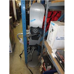 Snowboard with bindings - used