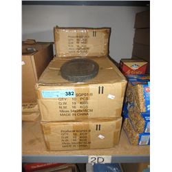 5 Cases of new stone soap dishes
