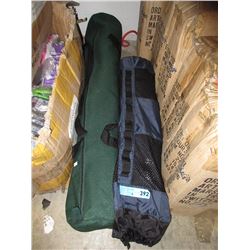 Inflatable mattress & folding camping chair
