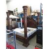 Image 1 : Ornate King size 4 poster bed - used