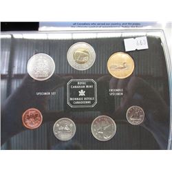 2003 Royal Canadian Mint Specimen set