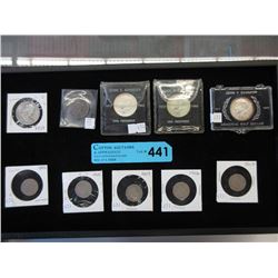 10 USA collectible coins - including 1847 Penny