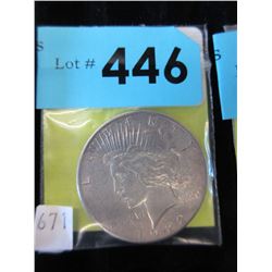 1922 US "Liberty" Silver Dollar