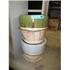 Image 1 : 2 Glazed ceramic plant pot sets