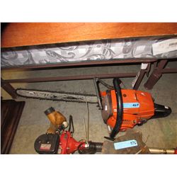 18" Gas chainsaw - used