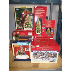 10 New Christmas ornaments - some illuminated